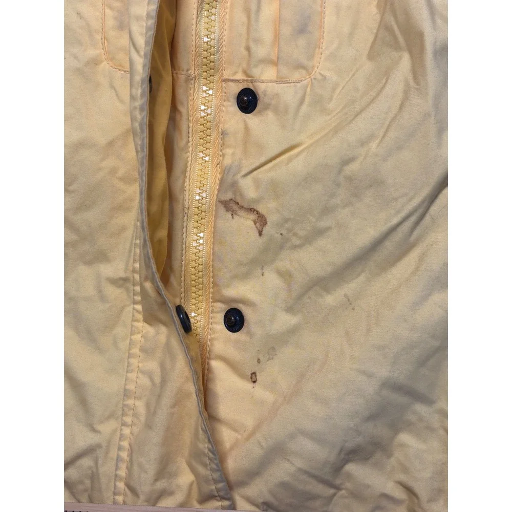 Columbia Kids Yellow Omni-Shield Waterproof Hooded Ski Jacket Size M